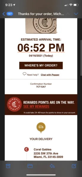 track your order