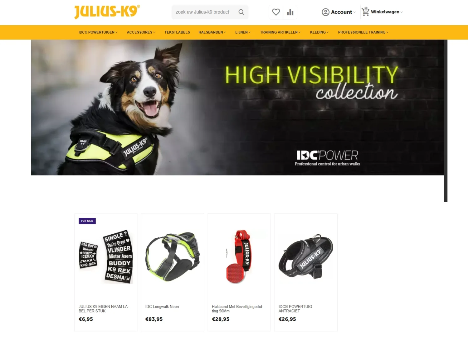 Julius-K9 supplies for dogs