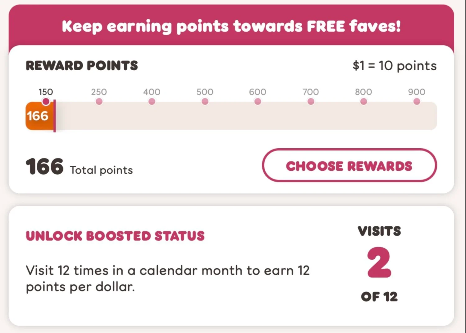 dunkin donats loyalty program mixed