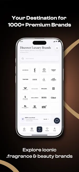 Branded Perfume: app screen 3