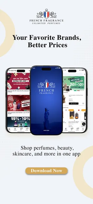 French Fragrance: app screen 1
