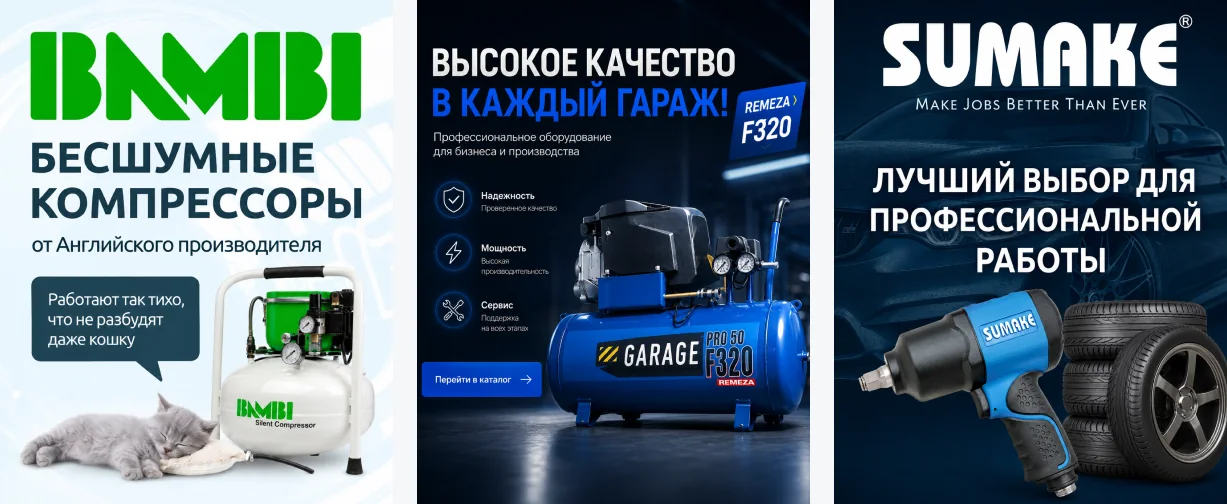 Banners for phones Pnevmo­centr