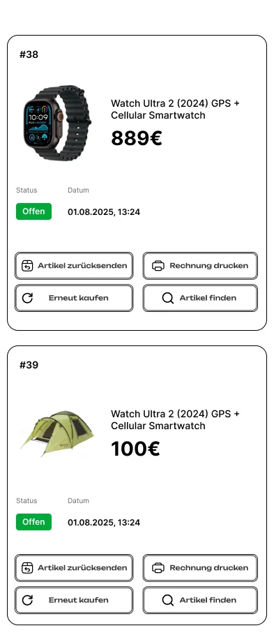 Orders, first version